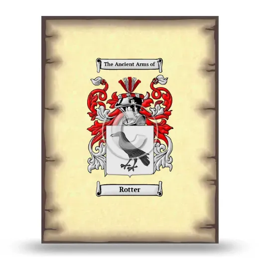 Rotter Coat of Arms Print