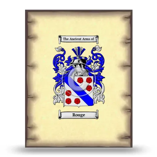 Rouge Coat of Arms Print