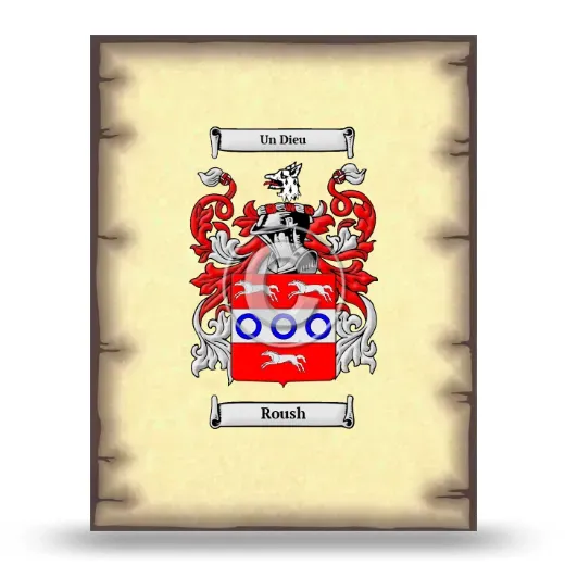 Roush Coat of Arms Print