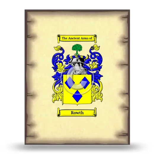 Rowth Coat of Arms Print