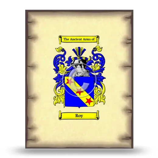 Roy Coat of Arms Print