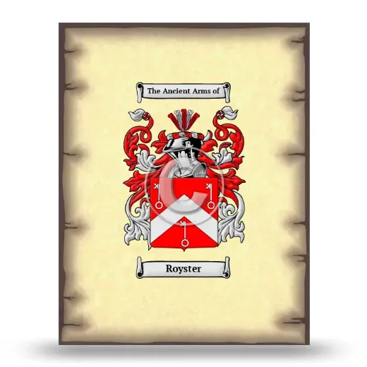 Royster Coat of Arms Print
