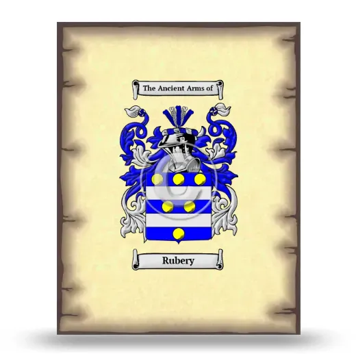 Rubery Coat of Arms Print