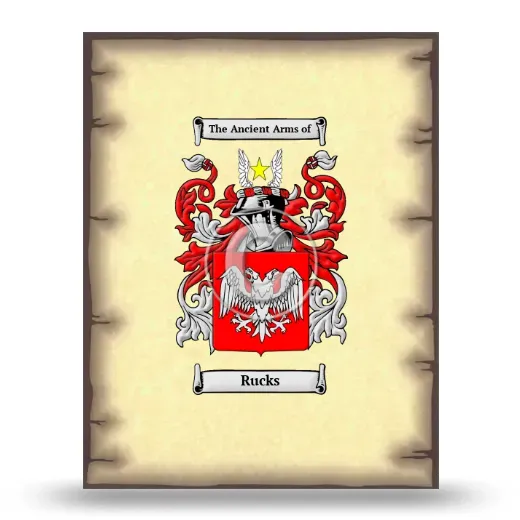 Rucks Coat of Arms Print
