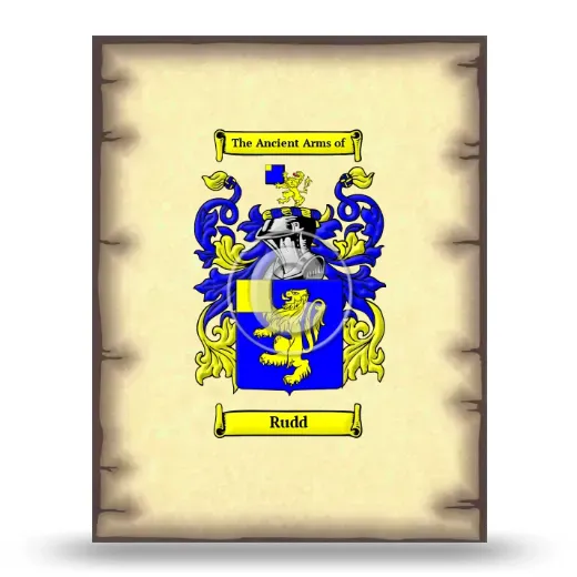 Rudd Coat of Arms Print