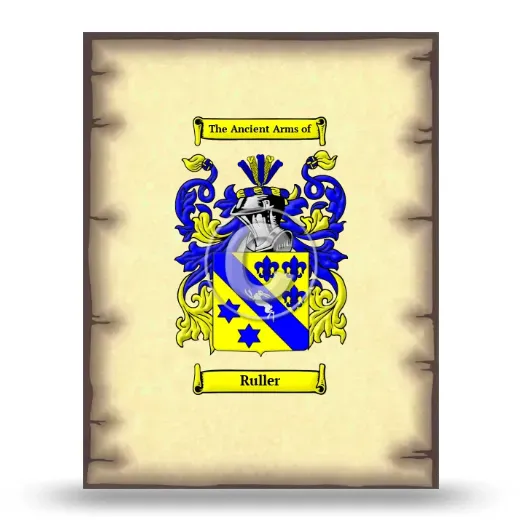 Ruller Coat of Arms Print