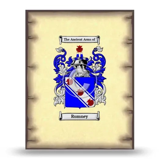Rumney Coat of Arms Print