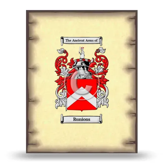 Runions Coat of Arms Print