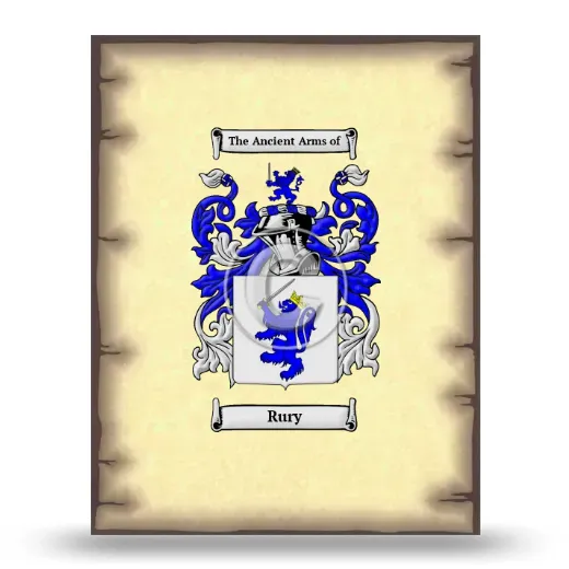 Rury Coat of Arms Print