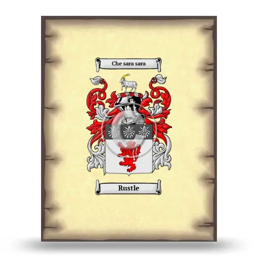 Rustle Coat of Arms Print