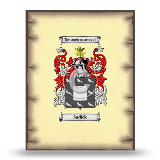 Sadick Coat of Arms Print