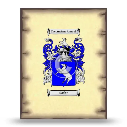 Safar Coat of Arms Print