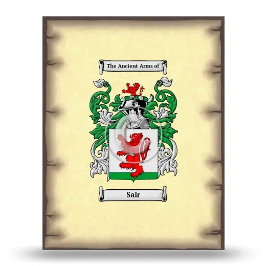 Sair Coat of Arms Print