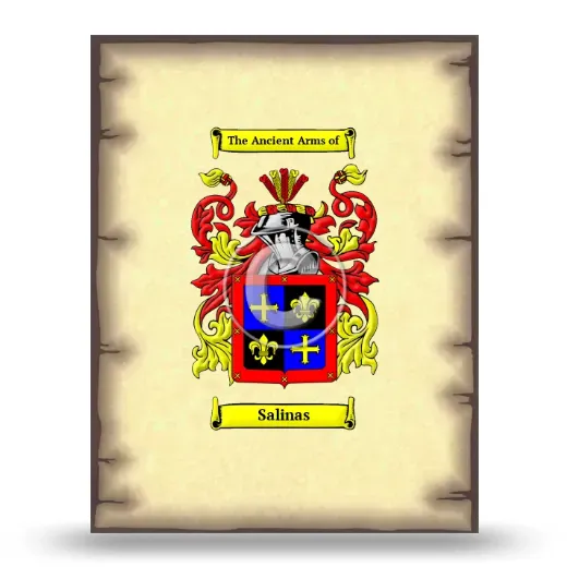Salinas Coat of Arms Print