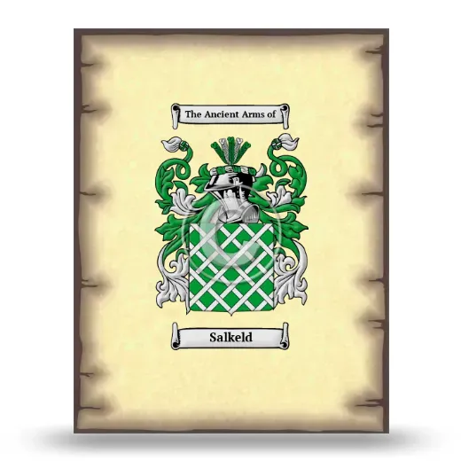 Salkeld Coat of Arms Print