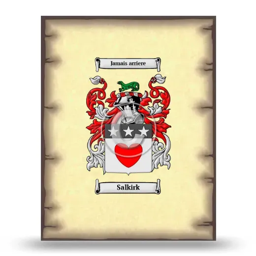 Salkirk Coat of Arms Print
