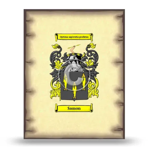 Samon Coat of Arms Print