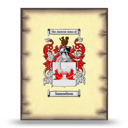 Samuelson Coat of Arms Print