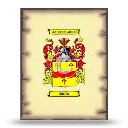 Sands Coat of Arms Print