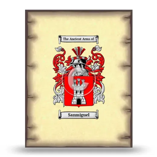 Sanmiguel Coat of Arms Print