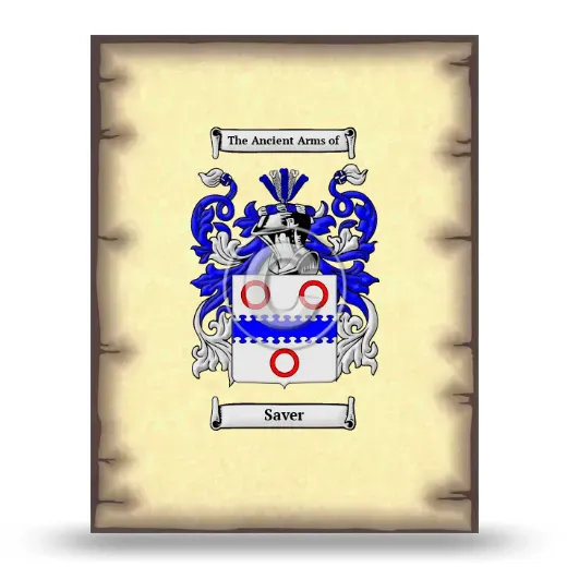 Saver Coat of Arms Print