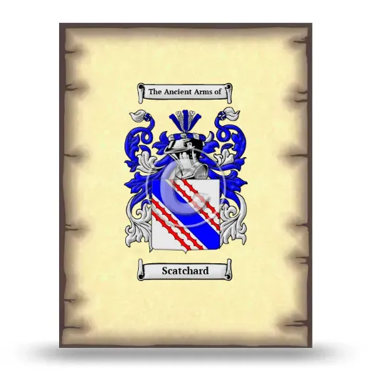 Scatchard Coat of Arms Print