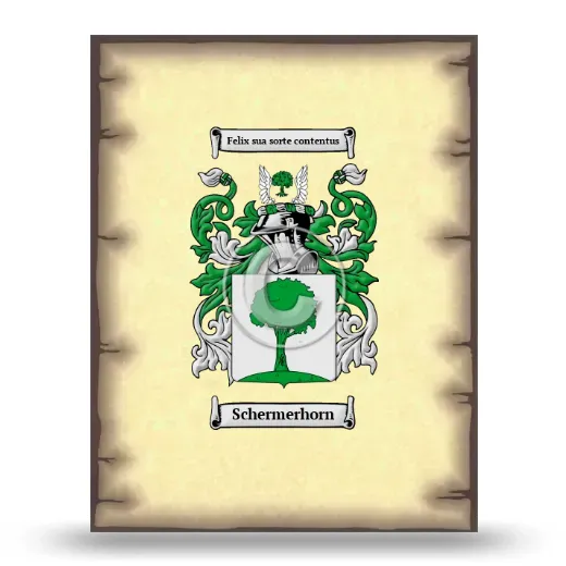 Schermerhorn Coat of Arms Print