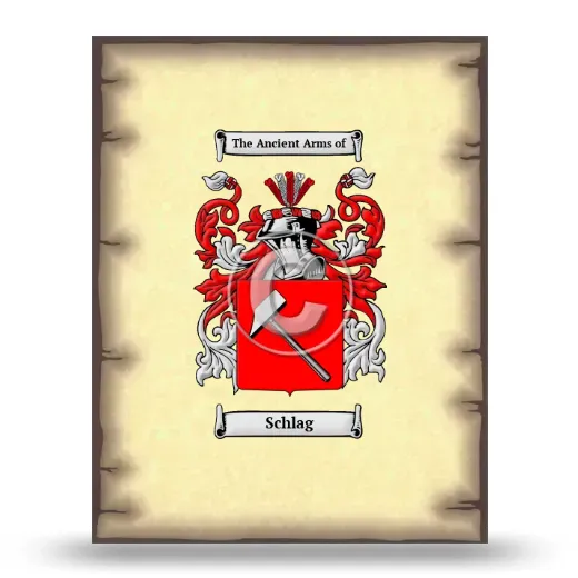 Schlag Coat of Arms Print