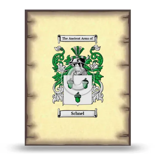 Schnel Coat of Arms Print
