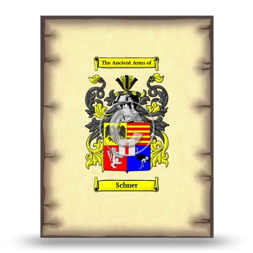Schner Coat of Arms Print