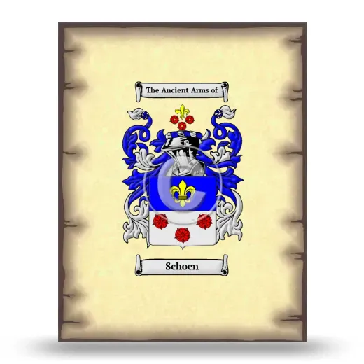 Schoen Coat of Arms Print