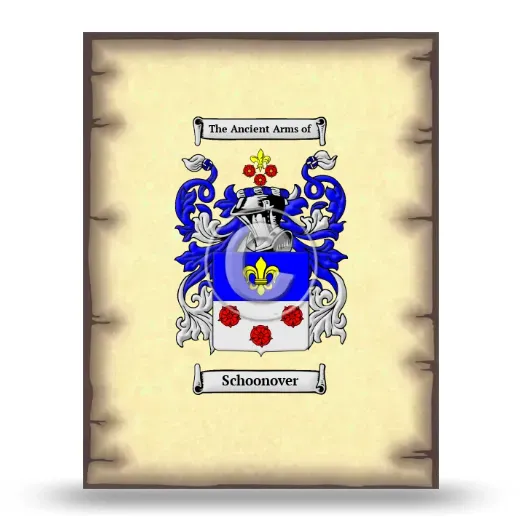 Schoonover Coat of Arms Print