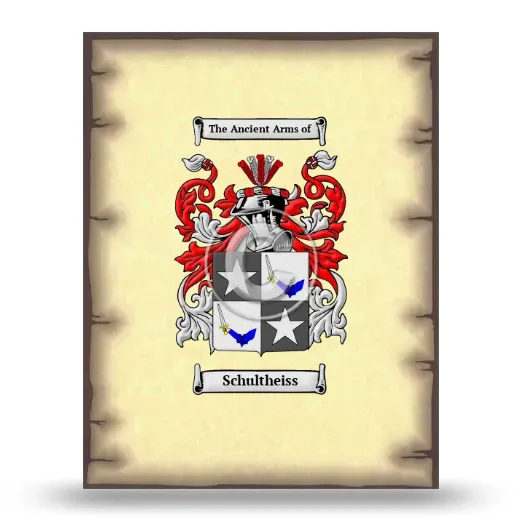 Schultheiss Coat of Arms Print