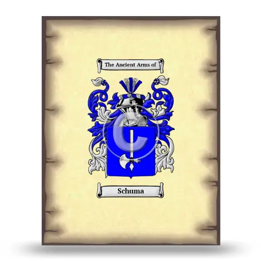 Schuma Coat of Arms Print