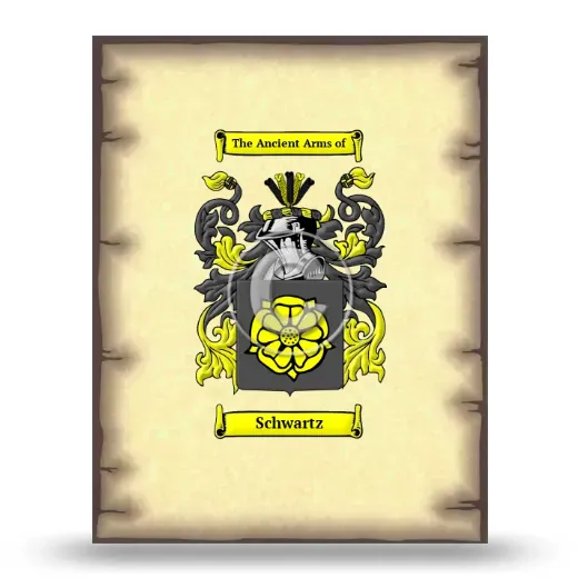 Schwartz Coat of Arms Print