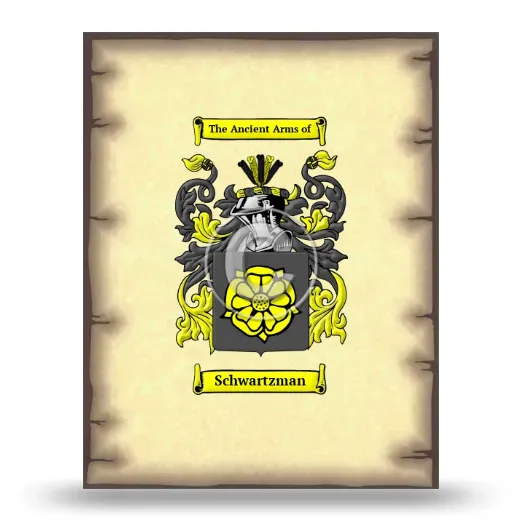 Schwartzman Coat of Arms Print