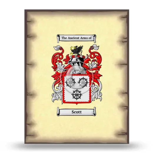 Scott Coat of Arms Print