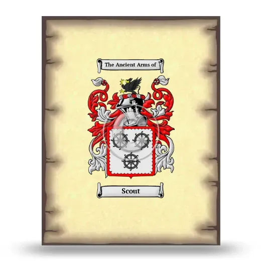 Scout Coat of Arms Print