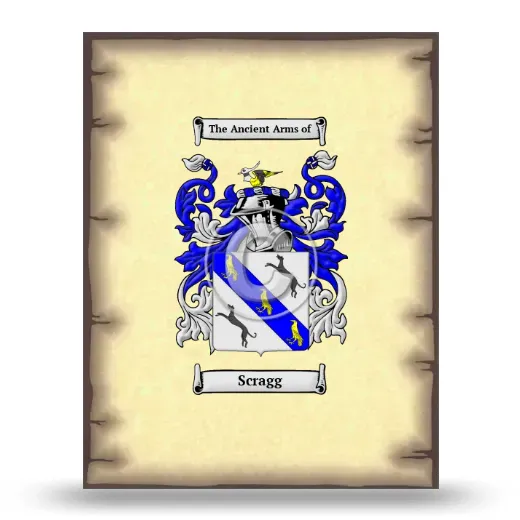 Scragg Coat of Arms Print