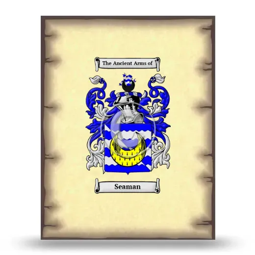Seaman Coat of Arms Print