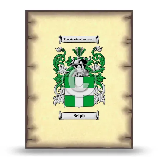 Selph Coat of Arms Print