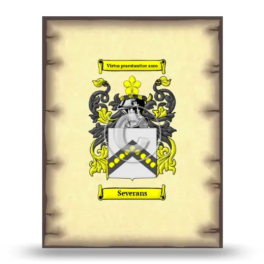 Severans Coat of Arms Print