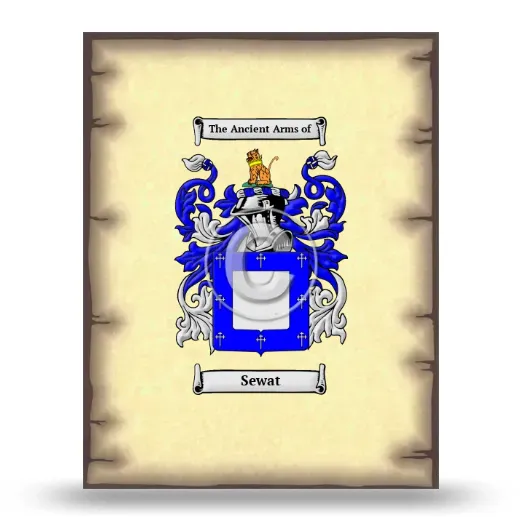 Sewat Coat of Arms Print