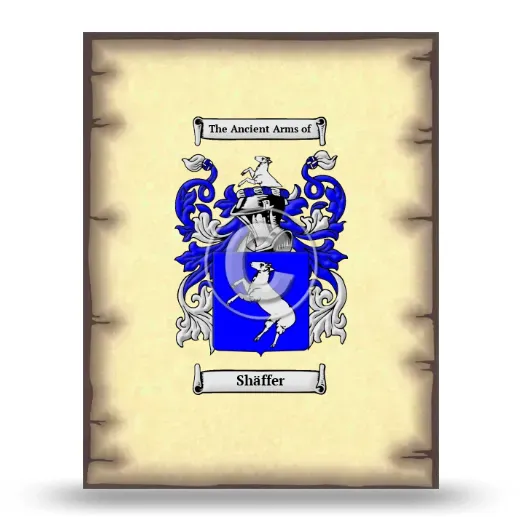 Shäffer Coat of Arms Print