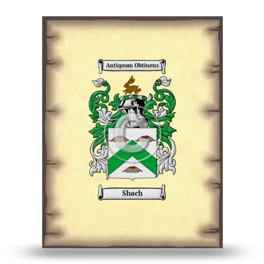 Shach Coat of Arms Print