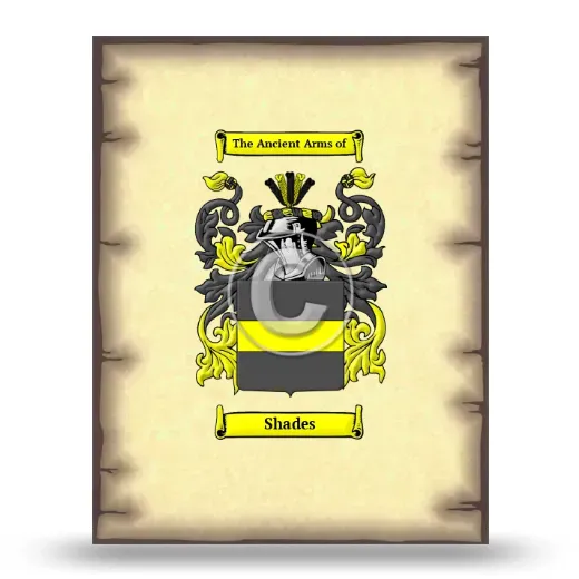 Shades Coat of Arms Print