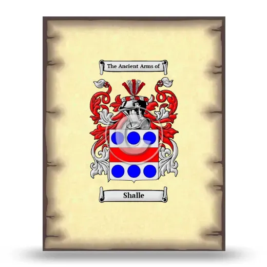 Shalle Coat of Arms Print