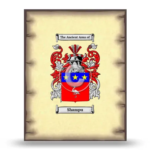 Shampu Coat of Arms Print