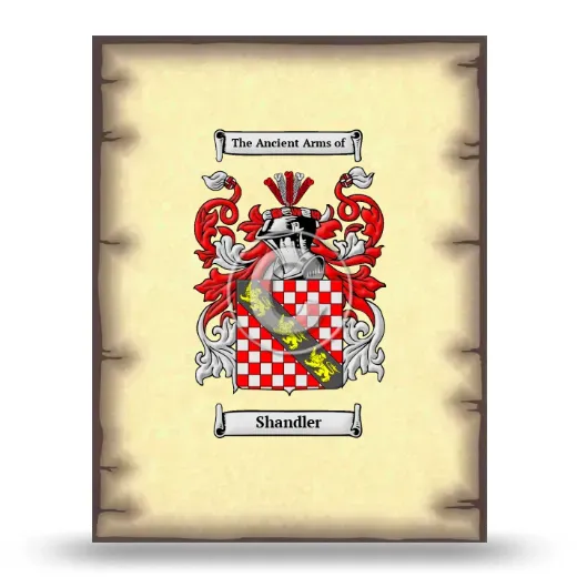 Shandler Coat of Arms Print
