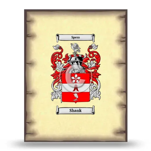 Shank Coat of Arms Print